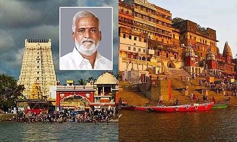 ராமேஸ்வரம்-காசி ஆன்மிகப் பயணத்துக்கு இந்த வருடம் 300 பேரை தேர்வு செய்ய முடிவு- அமைச்சர் பி.கே.சேகர்பாபு