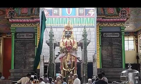 நாமக்கல் ஆஞ்சநேயர் கோவிலில் நடைபெறும் சிறப்பு பூஜைகள்