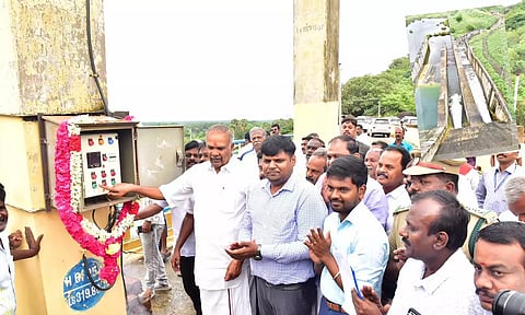 கொடுமுடியாறு அணையில் இருந்து பாசனத்திற்காக தண்ணீர் திறப்பு- பாபநாசம், சேர்வலாறு நீர்மட்டம் உயர்வு