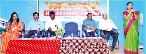 டாக்டர் சிவந்தி ஆதித்தனார் பொறியியல் கல்லூரியில் தலைமை ஆசிரியர்களுக்கான கருத்தரங்கு