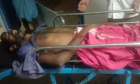 பவானிசாகர் அருகே யானை தாக்கி கூலி தொழிலாளி பலி