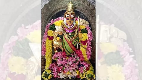 கந்த சஷ்டி விழா  2-ம் நாளை முன்னிட்டு பரமத்தி வேலூர் பேட்டை பாலமுருகன் சிறப்பு அலங்காரத்தில் அருள் பாலித்த காட்சி.
