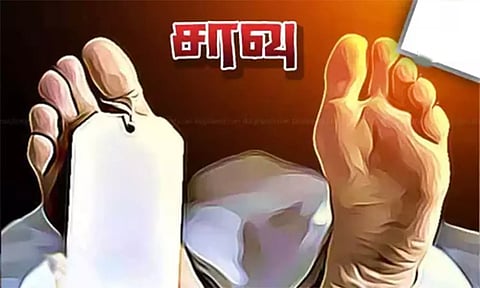 கழிவறையில் வழுக்கி விழுந்த கொத்தனார் சாவு