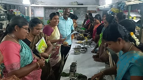 தா.பேட்டையில் - சிறுதானிய ஊட்டச்சத்து உணவு திருவிழா