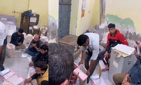 3-ந்தேதி வாக்கு எண்ணிக்கை: முன்னதாகவே தபால் வாக்கு பெட்டி திறப்பால் காங்கிரஸ் அதிர்ச்சி