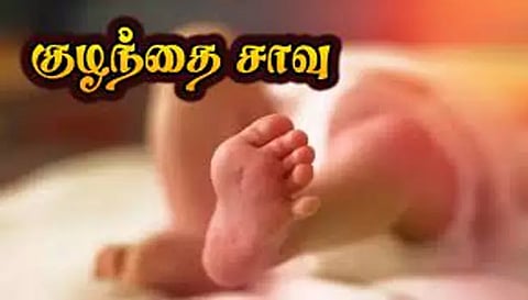 சேலம் அன்னதானப்பட்டியில் 1½ மாத குழந்தை திடீர் சாவு