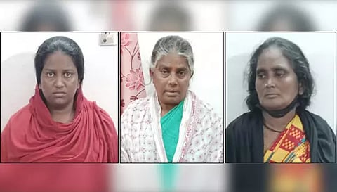 நிஷா பாத்திமா,&nbsp; &nbsp;ஷகீரா பானு,&nbsp; ரஜியா