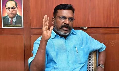 சென்னை மழைநீர் வடிகால் பணிகள் தொடர்பாக வெள்ளை அறிக்கை வெளியிடுவது அவசியமானது: திருமாவளவன்