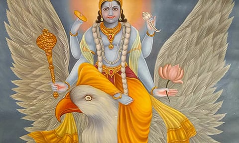 திருமாலின் வாகனம் கருட பகவான்