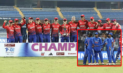 இங்கிலாந்துக்கு எதிரான தொடர்: இந்திய பெண்கள் அணிக்கு ஆறுதல் வெற்றி