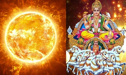 ஒன்பது கோள்களின் சுருக்கமான வரலாறு - சூரியன் (ஞாயிறு பகவான்)