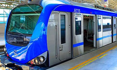திருமங்கலத்தில் 12 மாடி கட்டிடம் வழியாக மெட்ரோ ரெயில்கள் இயக்க திட்டம்