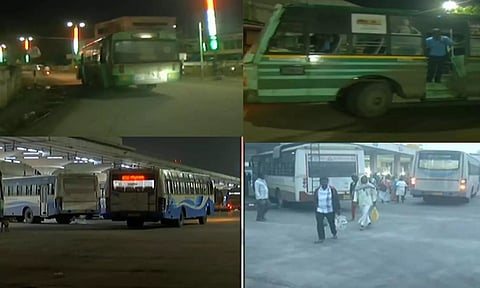 சென்னையில் வழக்கம்போல் பேருந்துகள் இயக்கம்