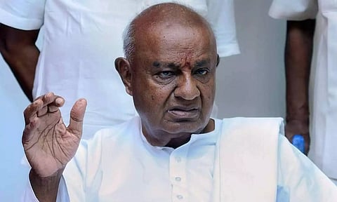 பாராளுமன்ற தேர்தலில் போட்டியிடுகிறேனா? தேவகவுடா அளித்த பளீச் பதில்