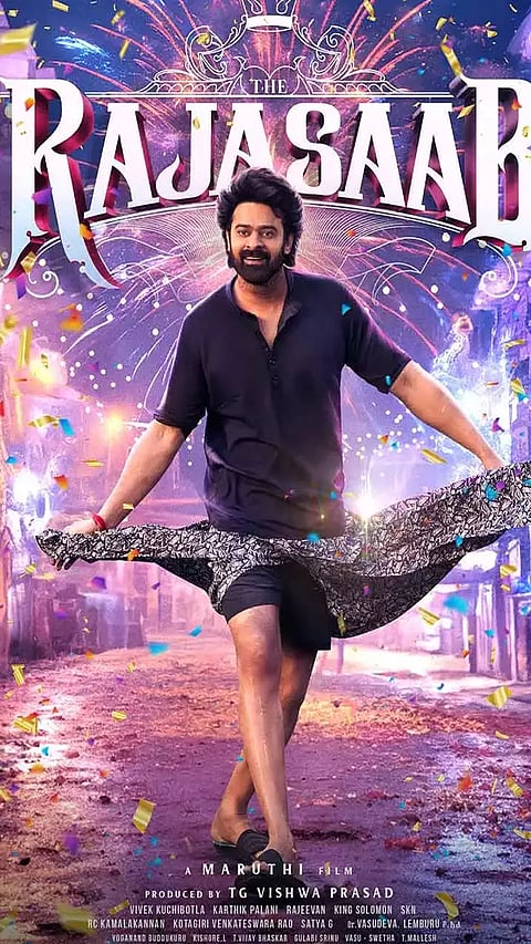 பிரபாஸ் நடிக்கும் புதிய படம் - அசத்தலான ஃபர்ஸ்ட் லுக் வெளியீடு