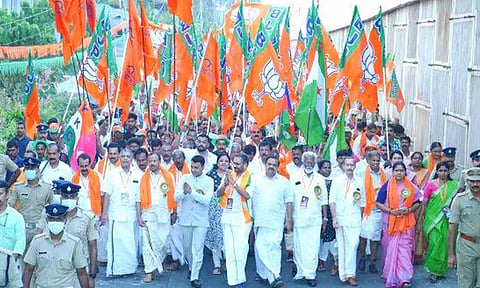 தேசிய ஜனநாயக கூட்டணியினர் பாதயாத்திரை: கோவா முதல்-மந்திரி பிரமோத் சாவந்த் தொடங்கி வைத்தார்