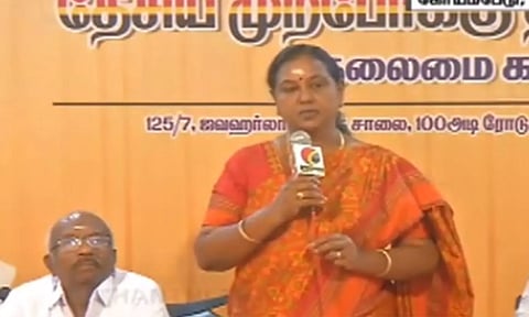 யாருடன் கூட்டணி?- மாவட்ட செயலாளர்களுடன் பிரேமலதா ஆலோசனை