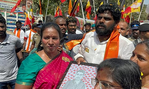 திருவள்ளூர் மாவட்டத்தில் நடைபயணத்தை தொடரும் அண்ணாமலை