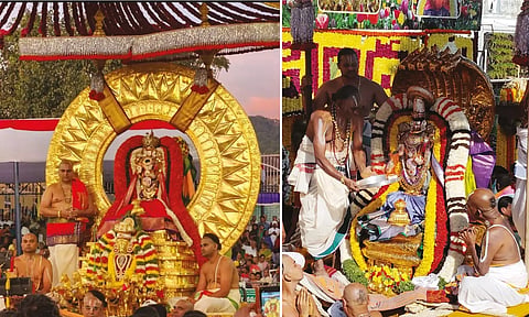 திருப்பதியில் ரத சப்தமி விழா: 7 வாகனங்களில் ஏழுமலையான் பவனி