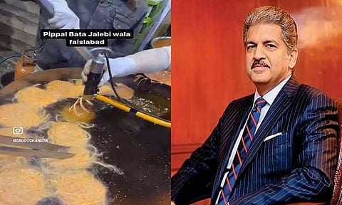 கையால் ஜிலேபி சுடுவதே எனக்கு பிடிக்கும்:  வீடியோவை பகிர்ந்து ஆனந்த் மஹிந்திரா கருத்து
