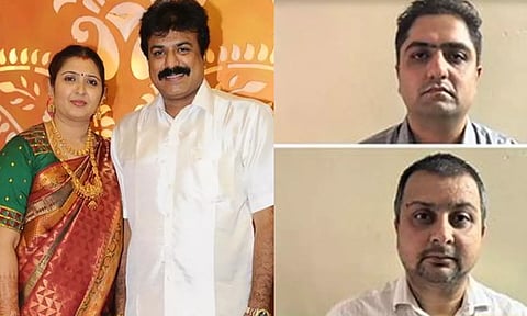 விஜயகாந்தின் மைத்துனர் எல்.கே.சுதீஷின் மனைவியிடம் ரூ.43 கோடி மோசடி-  2 பேர் கைது