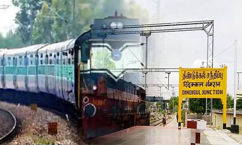 பெங்களூரு-நாகர்கோவில் ரெயில் இன்று முதல் திண்டுக்கல் வரை மட்டுமே இயக்கம்