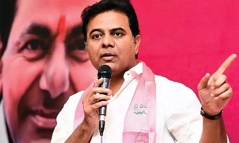 தெலுங்கானாவில் காங்கிரஸ் நசுக்கப்படுவது உறுதி- சந்திரசேகரராவ் மகன் பரபரப்பு பேச்சு