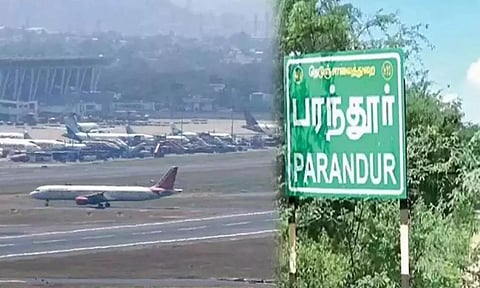 பரந்தூர் விமான நிலையம் பிரமாண்டமாக 3 டெர்மினல்களுடன் கட்டப்படுகிறது