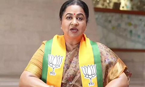 பா.ஜனதாவில் சேர்ந்தது ஏன்? ராதிகா சரத்குமார் பதில்