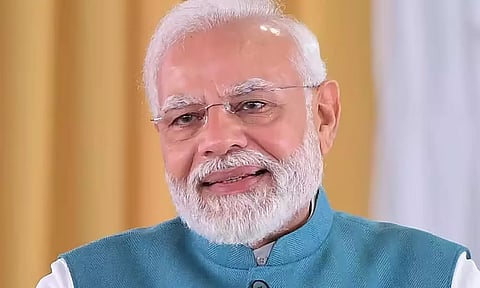 பொதுக்கூட்டத்தில் பங்கேற்பதற்காக வேலூர் வந்தடைந்தார் பிரதமர் மோடி