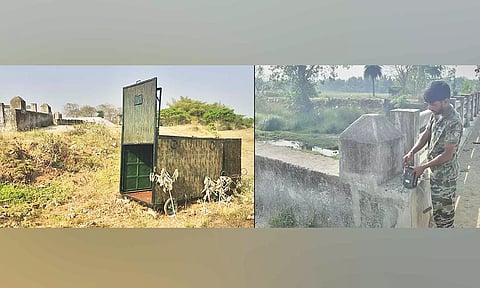 மயிலாடுதுறையில் நேற்று மதியம் முதல் சிறுத்தை நடமாட்டம் பதிவாகவில்லை- கூண்டுகள் அமைத்து வனத்துறை தீவிரம்