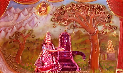 அம்பிகை வழிபட்ட லிங்கம்