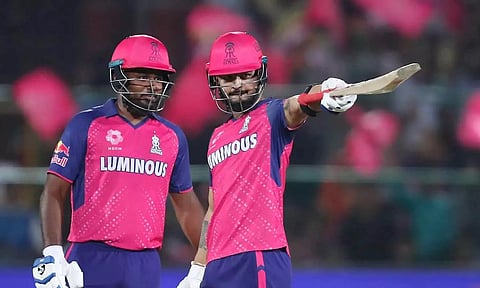பராக், சாம்சன் அதிரடி: குஜராத் அணிக்கு 197 ரன்கள் வெற்றி இலக்காக நிர்ணயித்தது ராஜஸ்தான் ராயல்ஸ்