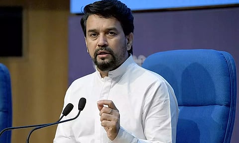 பா.ஜனதாவின் வெற்றியில் தமிழகத்தின் பங்கு பெரியதாக இருக்கும்: அனுராக்சிங் தாக்குர்