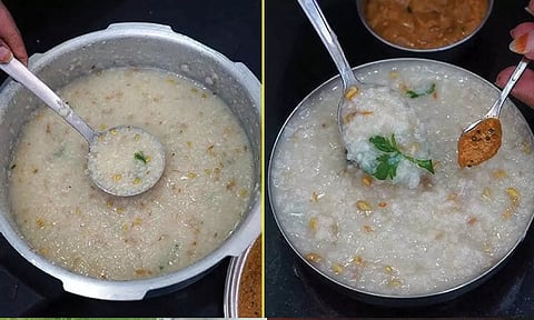 வெயிலுக்கு ஏற்ற வெந்தய கஞ்சி...