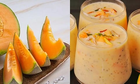 முலாம் பழ மில்க் ஷேக்