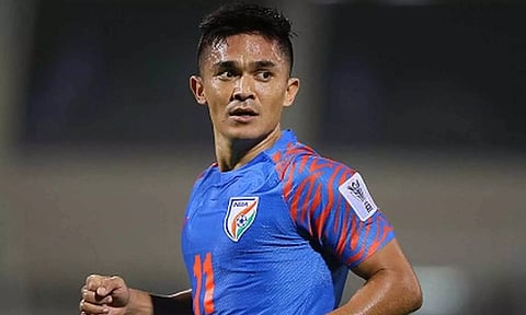 இன்றுடன் ஓய்வு- சுனில் சேத்ரியை கவுரவித்த FIFA உலக கோப்பை அமைப்பு