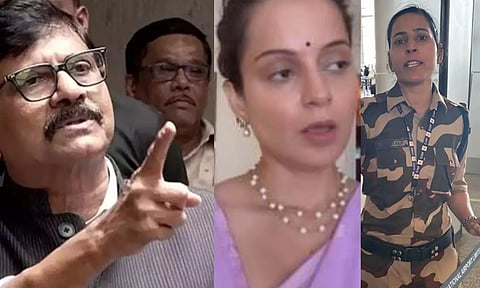பாரத மாதாவை அவமதித்தால்.. கங்கனா தாக்கப்பட்டது குறித்து சஞ்சய் ராவத் சொல்வது இதுதான்