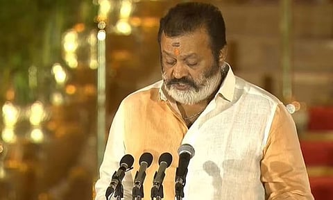 பதவியேற்ற ஒரே நாளில் அமைச்சரவையில் இருந்து விலகிய பா.ஜ.க. எம்.பி.