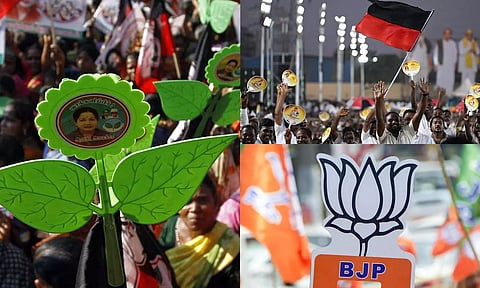 2026-ல் திராவிட கட்சிகள், பா.ஜ.க.-வுக்கு போட்டியாக 'புதிய கூட்டணி'