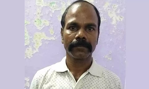 பரோலில் தலைமறைவாகி கோவையில் பிடிபட்ட பிரபல தாதா