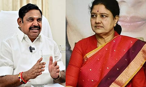 ஜானகி பாணியில் அறிக்கை வெளியிடுங்கள் - சசிகலாவுக்கு இ.பி.எஸ். வேண்டுகோள்