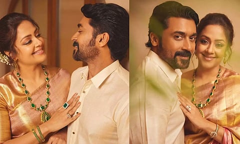 "ஒன்றா இரண்டா ஆசைகள்.... எல்லாம் சொல்லவே ஓர்நாள் போதுமா" -  ஜோதிகாவின் வைரல் பதிவு