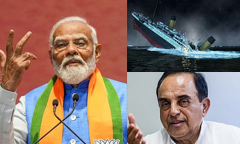 இடைத்தேர்தல் சறுக்கல்.. 'மோடியின் தலைமையில் பாஜக டைட்டானிக் போல் மூழ்கும் - சுப்ரமணிய  சுவாமி