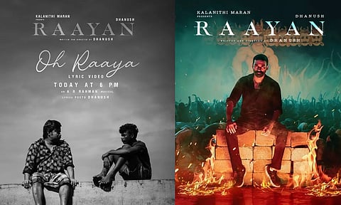 தனுஷின் 'ராயன்' வைப்ஸ்..  'ஓ ராயா' பாடல் லிரிக் வீடியோ  அப்டேட்!