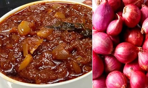 சின்ன வெங்காயம் தொக்கு...