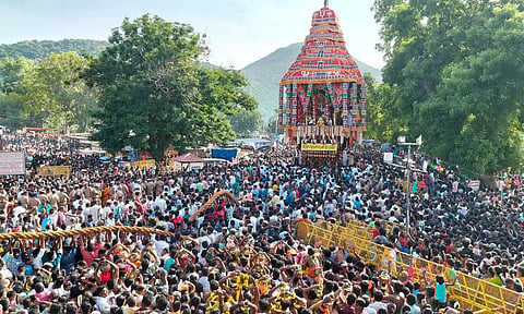 கள்ளழகர் கோவில் ஆடிப்பெருந்திருவிழா தேரோட்டம்
