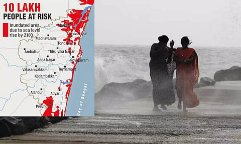 2040ல் கடலில் மூழ்கப்போகும் சென்னை - ஆய்வில் அதிர்ச்சி தகவல்