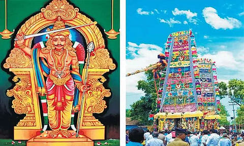 அந்தியூர் குருநாதசாமி கோவில் விழாவுக்கு 7 லட்சம் பக்தர்கள் வருகை