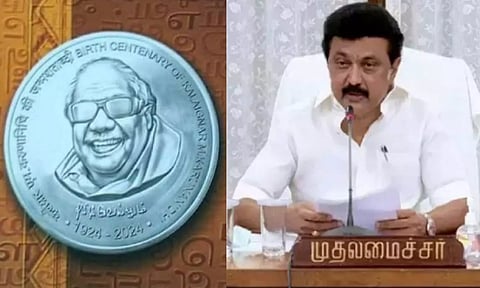 கலைஞர் 100 ரூபாய் நாணயம் வெளியிடும் மத்திய அரசுக்கு நன்றி- மு.க.ஸ்டாலின் கடிதம்